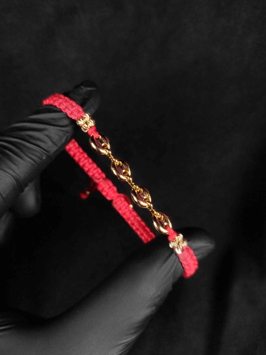 Pulsera tejida Gucci (4 eslavones)