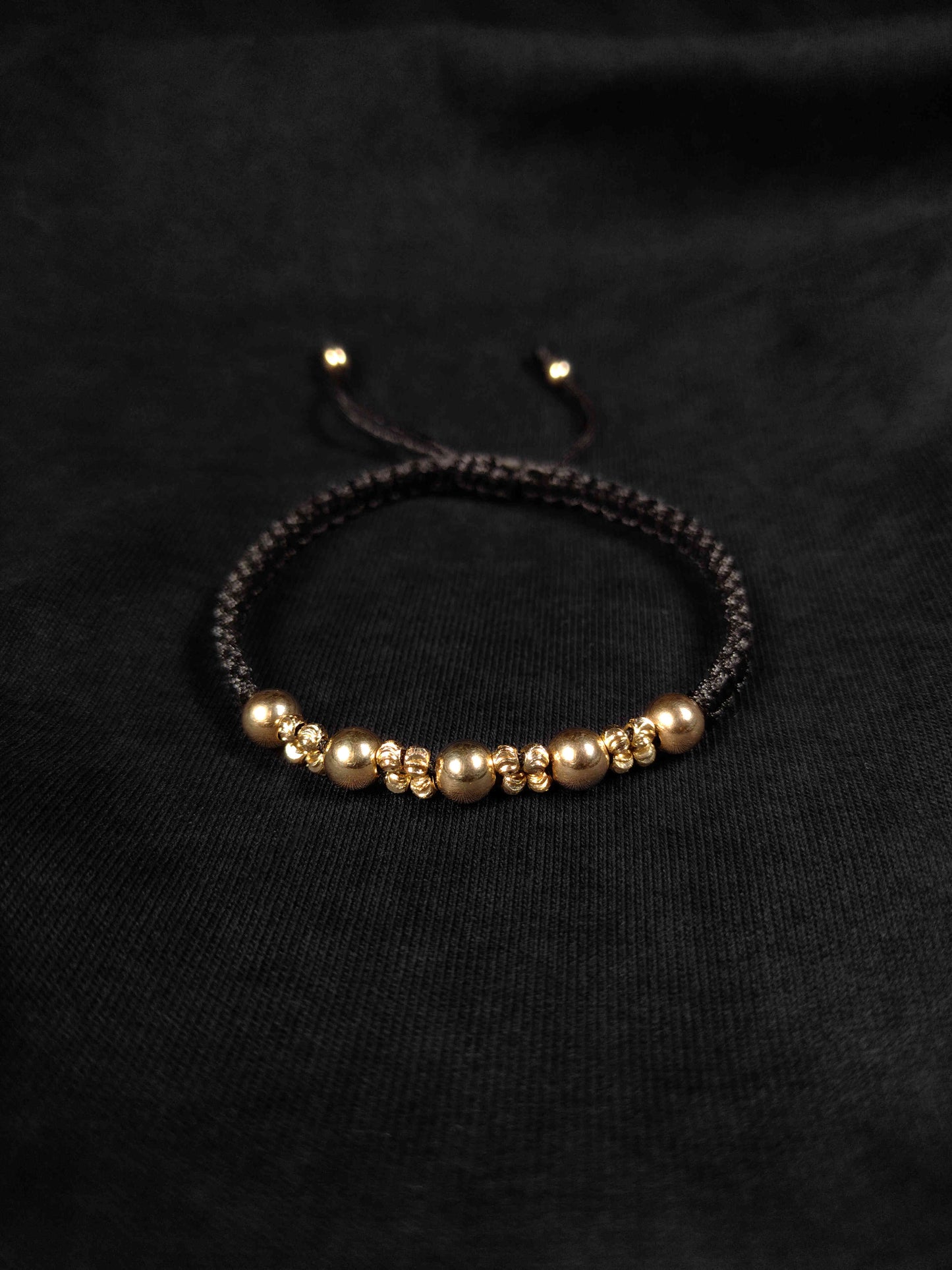 Pulsera tejida mosaicos