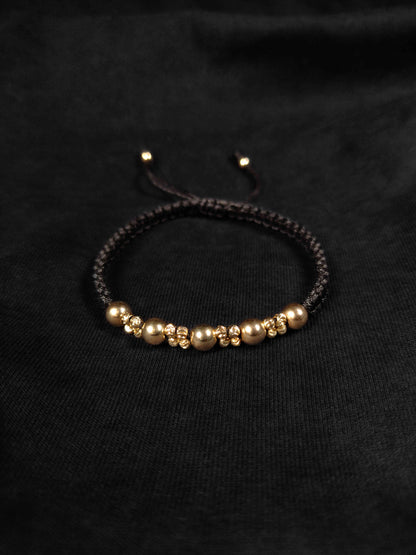 Pulsera tejida mosaicos