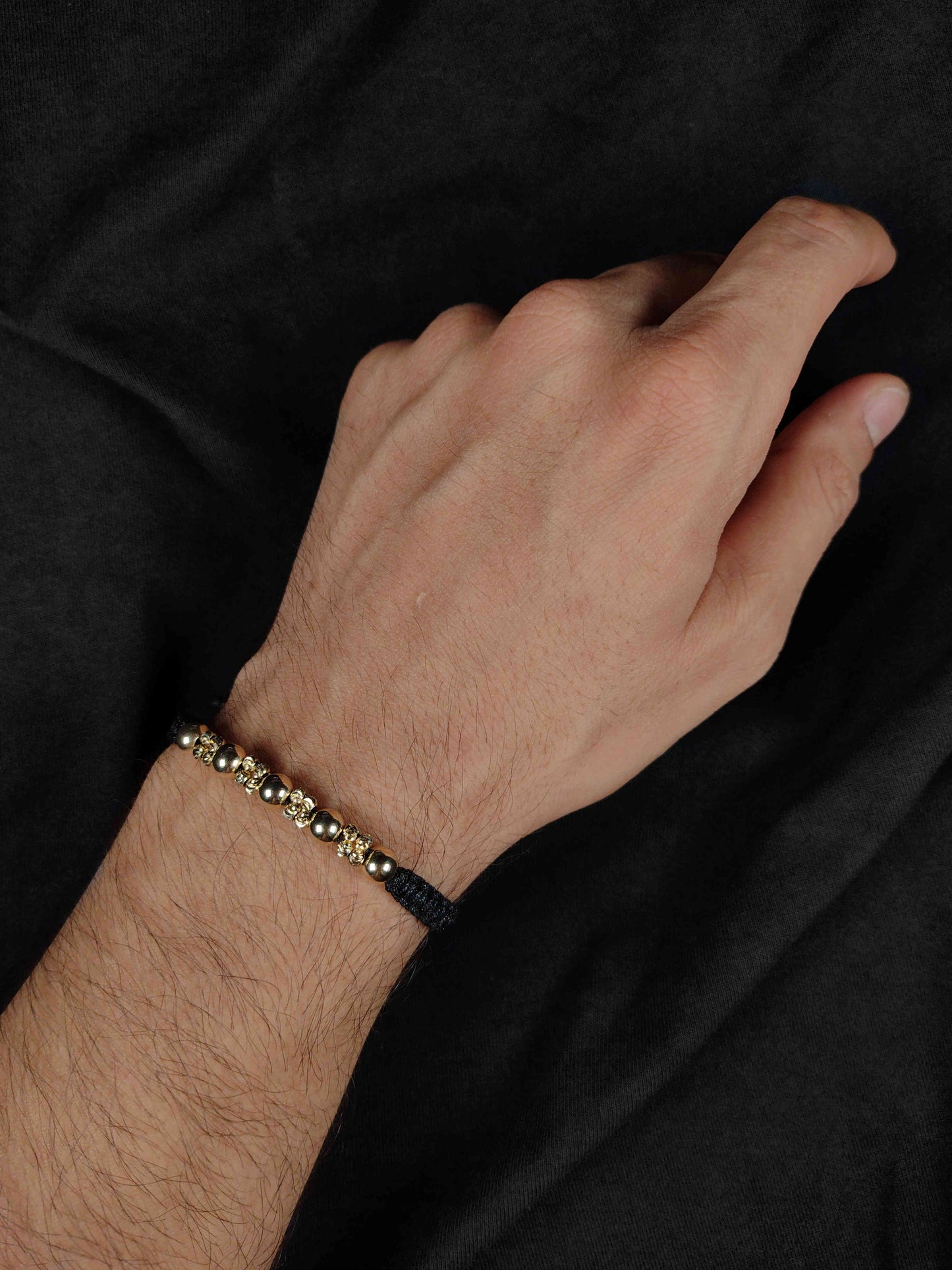 Pulsera tejida mosaicos