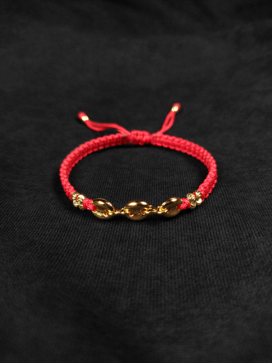 Pulsera tejida Gucci (3 eslavones)