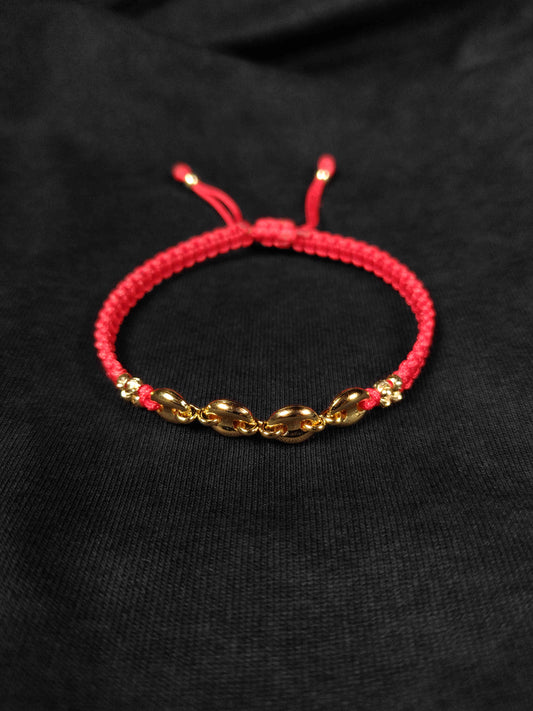 Pulsera tejida Gucci (4 eslavones)