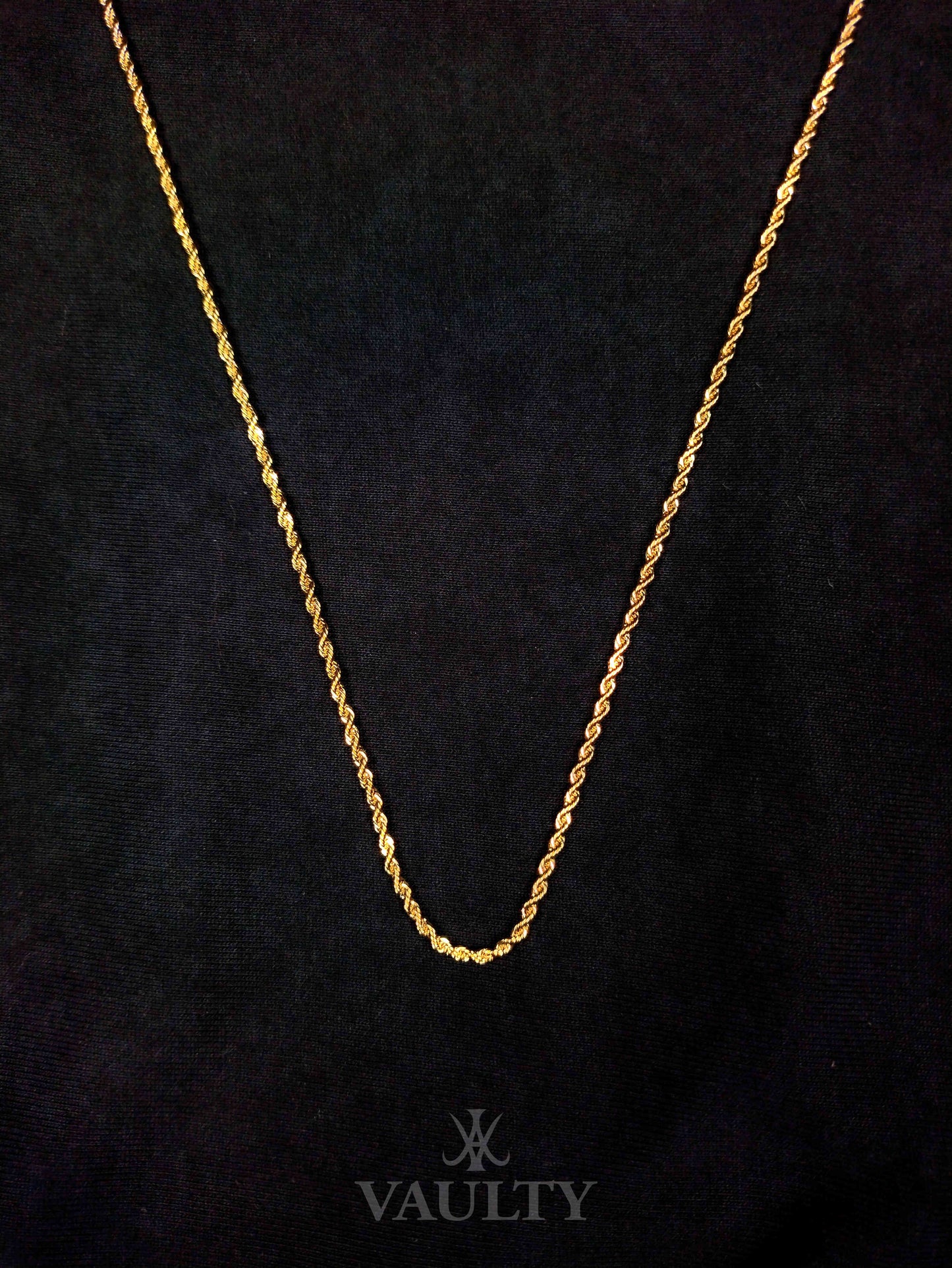 Cadena tejido lazo 2mm