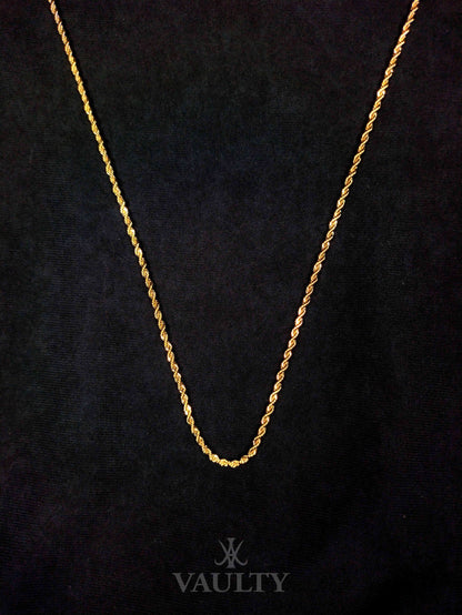 Cadena tejido lazo 2mm