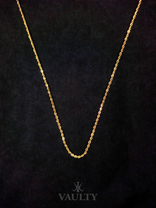 Cadena tejido lazo 2mm